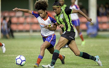 Bahia reagiu no fim e vai ter que vencer no jogo da volta para ficar com a vaga no Brasileirão feminino