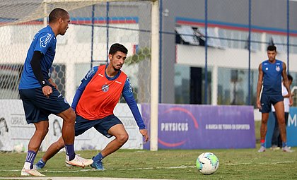 Daniel treinou após se recuperar da covid-19 e pode ser novidade do Bahia contra o Sport