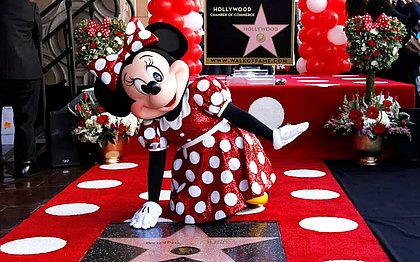 Minnie Mouse ganha estrela na Calçada da Fama