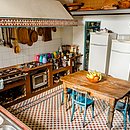 A cozinha da Pousada do Boqueirão é um belo exemplo deste ambiente em um casarão da cidade