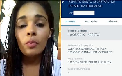 Mulher descobre ser 'presidente da República' ao ter auxílio de R$ 600 negado