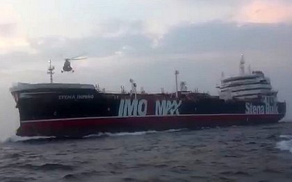 O navio britânico apreendido pelo Irã