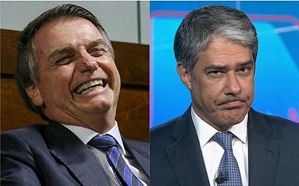 Brasileiro confia mais em Bolsonaro que em Bonner, diz pesquisa