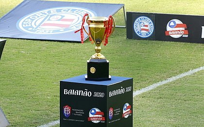 O troféu do Campeonato Baiano