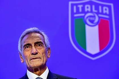Gabriele Gravina é o presidente da Federação Italiana de Futebol