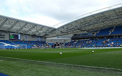 Amex Stadium, do Brighton, terá público em amistoso