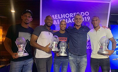Van, Jair, Jarbas, Barbosinha e Cazumba são os premiados do Bahia de Feira