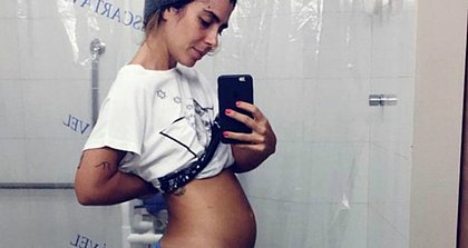 Lua usou as redes sociais para anunciar a gravidez 