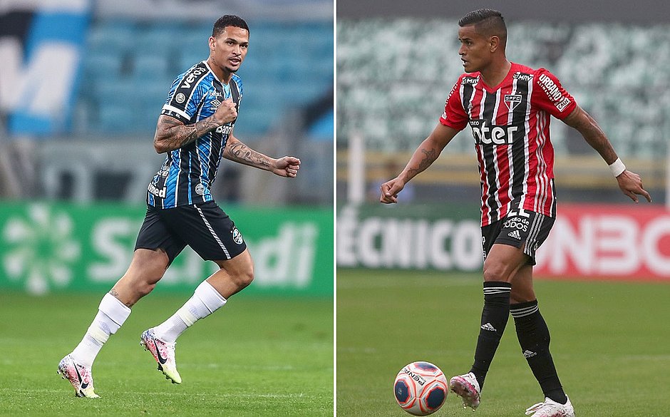 Veja o que falta para São Paulo e Grêmio acertarem troca entre Everton e Luciano