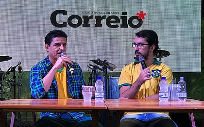 Del Feliz e Bruno Queiroz conversaram sobre a Copa do Mundo