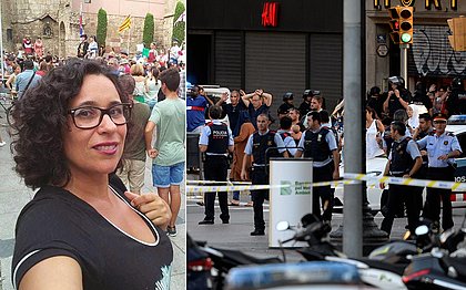 Ao CORREIO, jornalista relata tensão em Barcelona após atentado