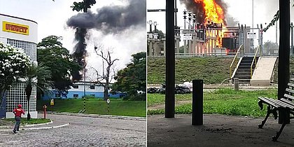 Incêndio atinge fábrica de pneus da Pirelli em Feira de Santana