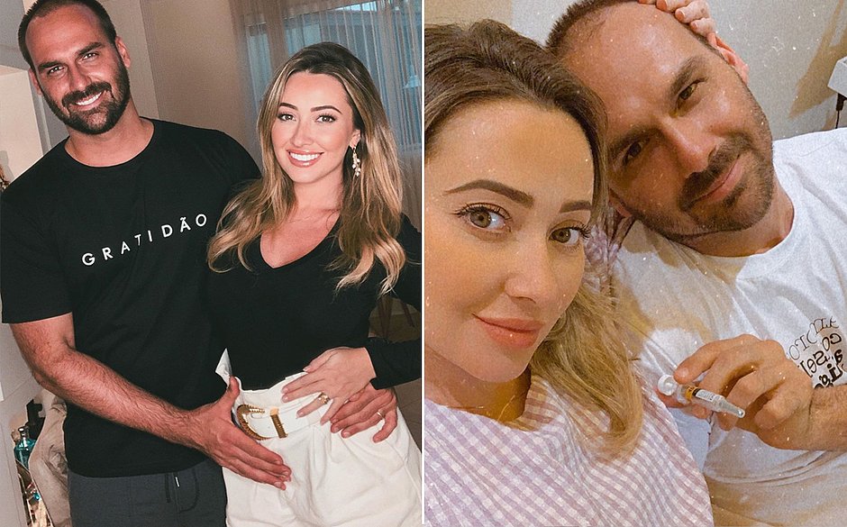 Esposa de Eduardo Bolsonaro chegou a ter 35% do pulmão comprometido por