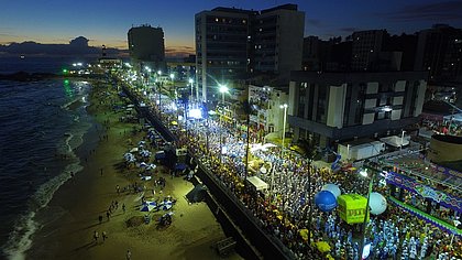 A movimentação econômica turística no Carnaval deve chegar a R$ 1,8 bilhão
