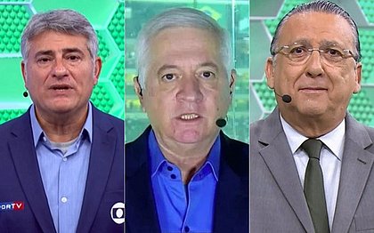 Cléber Machado, Jota Júnior e Galvão deixaram a Globo