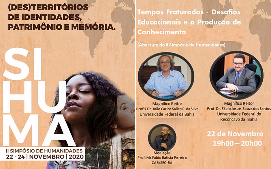 Com participação de reitores, evento discute identidade, patrimônio e memória da Bahia