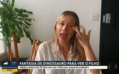 Repórter da Globo chora ao vivo com reportagem sobre coronavírus
