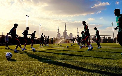 Chelsea está em Abu Dhabi para a disputa do Mundial de Clubes,