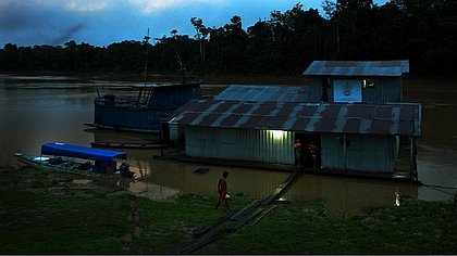 Terra indigena Vale do Javari, no oeste da Amazônia, na fronteira com o Peru; grupos isolados também têm dificuldade de receber a vacina