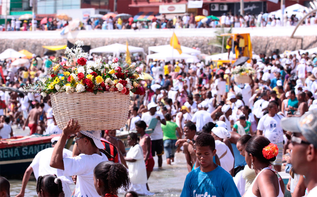 No 2 de Fevereiro, a tradicional festa de Iemanjá