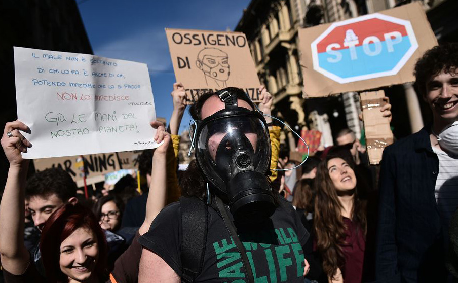 "Oxig&ecirc;nio da cidadania" em Turim. 
