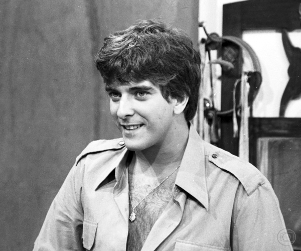 Jorge Fernando em Água Viva. 1980