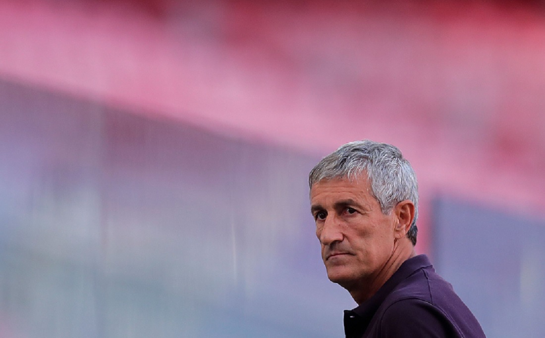 Demissão de Quique Setién foi oficializada pelo Barcelona