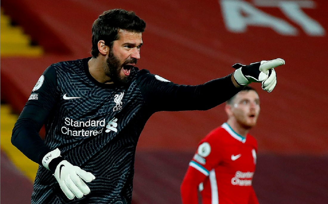 Alisson não se recuperará a tempo das primeiras rodadas das Eliminatórias para a Copa do Mundo 2022