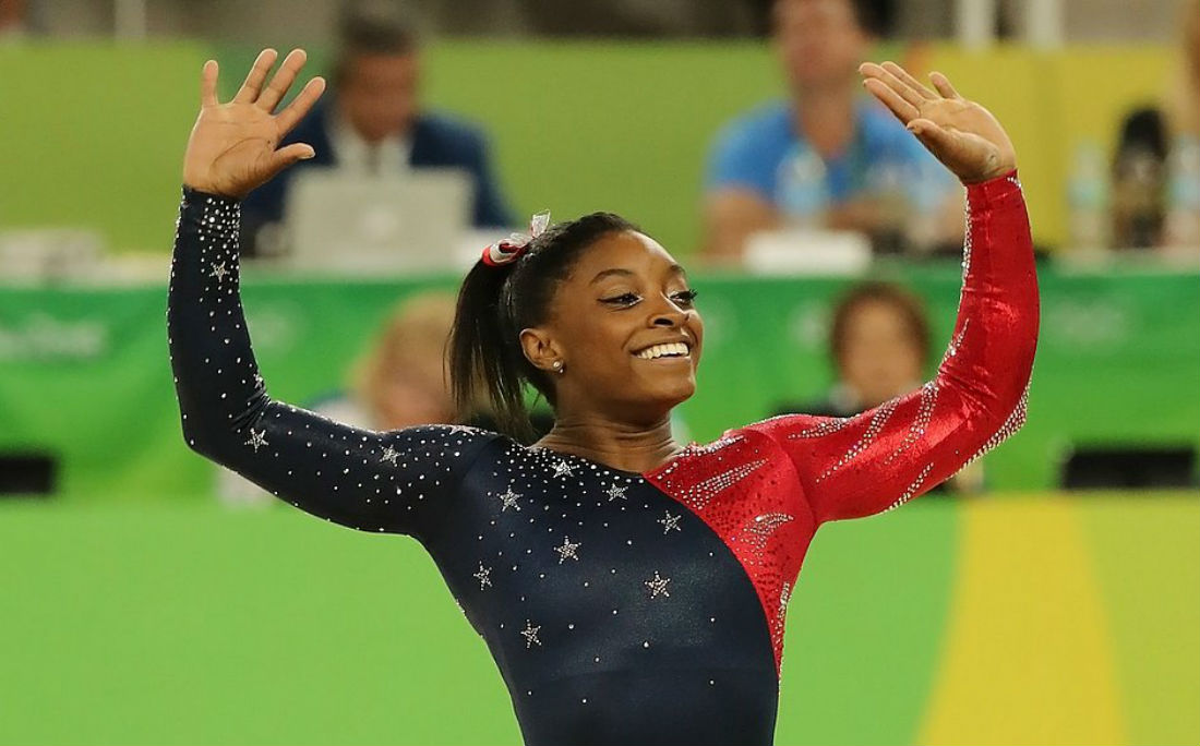 A norte-americana Simone Biles deve comparecer ao evento no Japão 