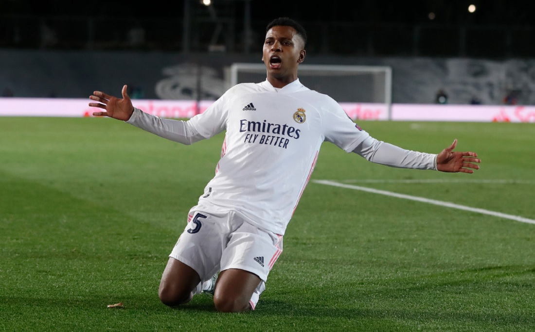 Rodrygo garantiu a vitória do Real Madrid sobre a Inter de Milão
