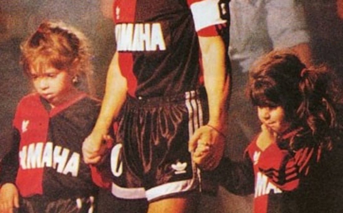 Entre 1993 e 1994, foi a vez do Newell's Old Boys ter o ídolo na equipe