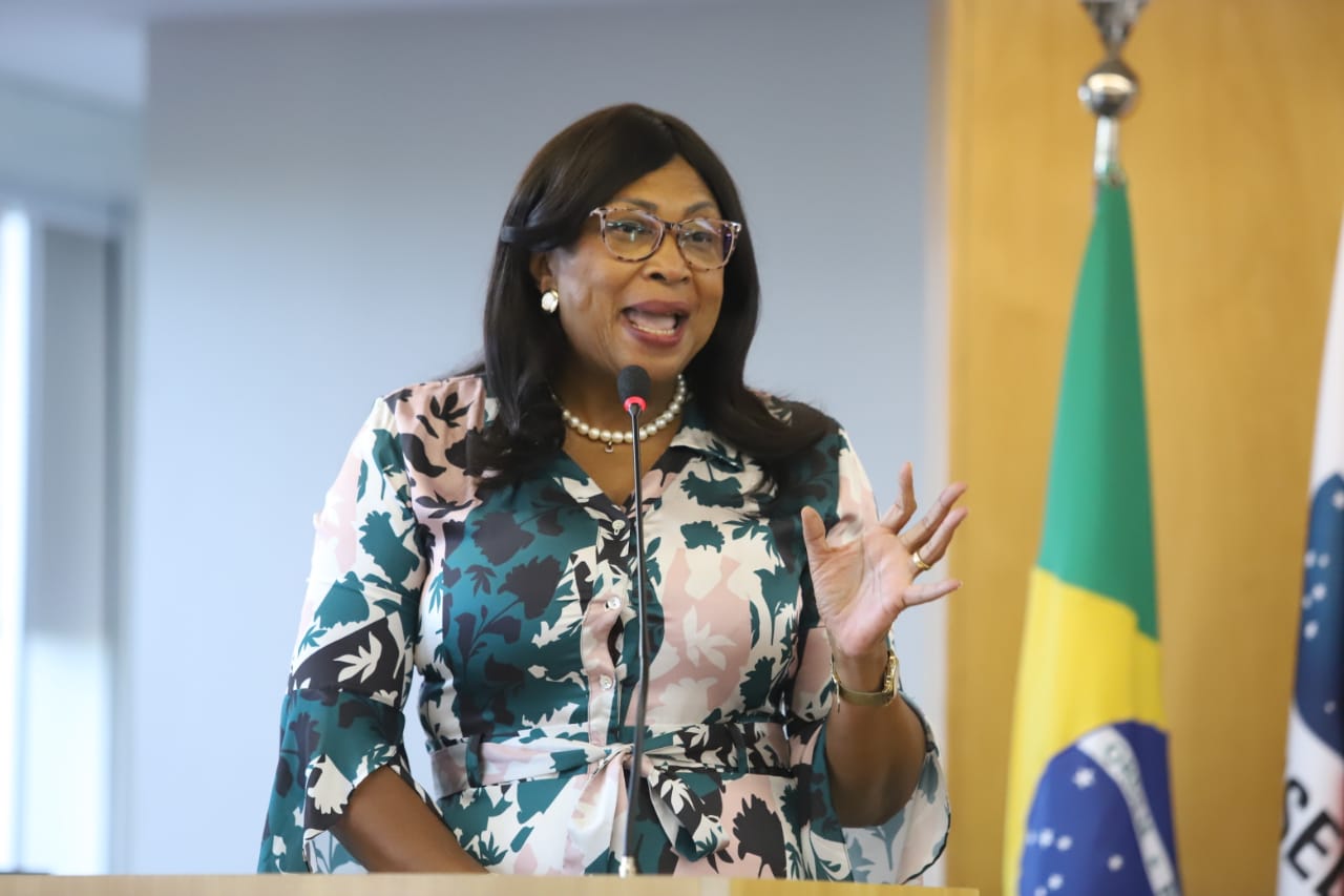 Sílvia Cerqueira, baiana presidente da Comissão Nacional da Igualdade Racial